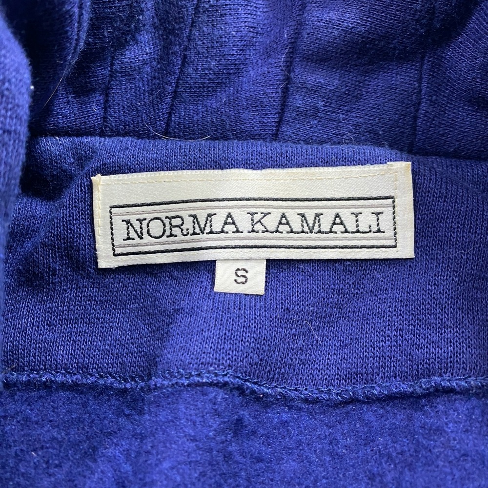 Norma Kamali Iconic Shawl Collar Open Front Oversized Vtg 80s 90s Coat Jacket - Picture 10 of 11